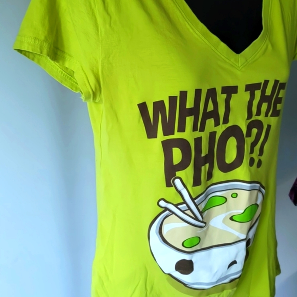 g:21 "What The Pho" Cotton T-Shirt